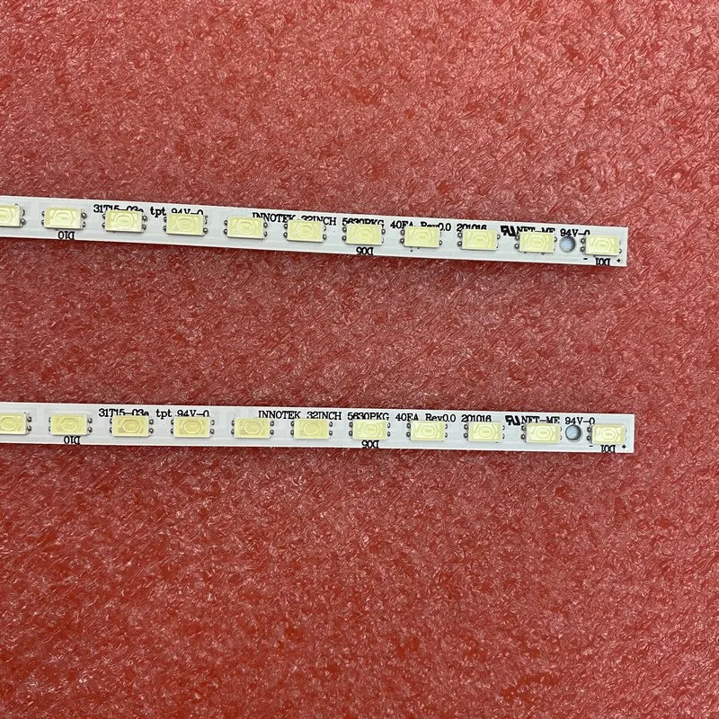 2pcs LED bar For 32PFL5206H LE32H158I LE32W157 LE32H157 LE32H158 31T15-03G 31T15-03 31T14-07 73.31T15.003-0 73.31T14.004-5-SK1