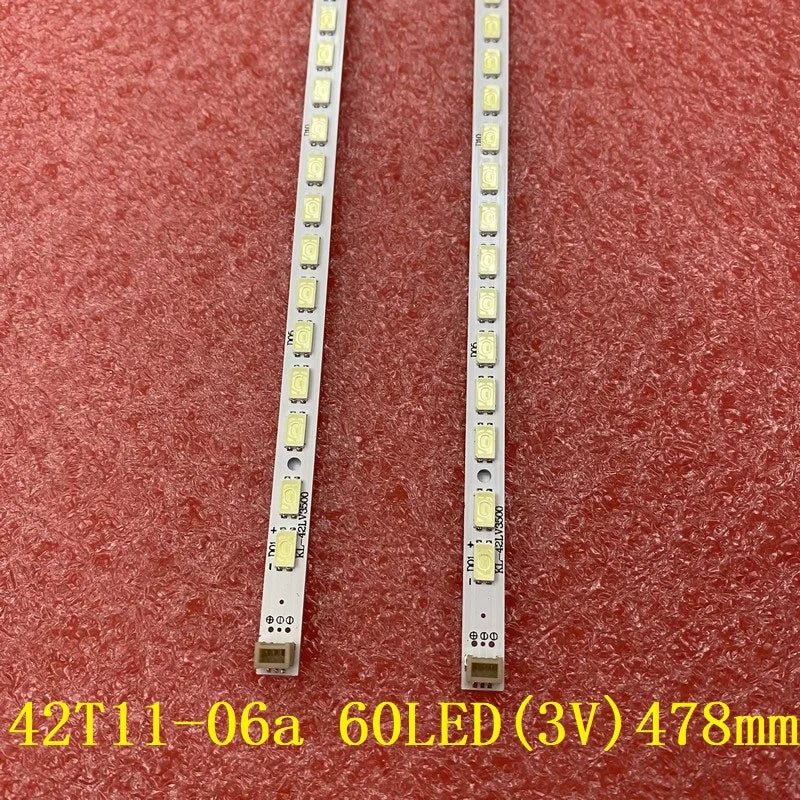 LED Backlight Strip(2)for TV 42LV3551 42LV3550 42LV5500 42P21FBD 42T11-06a 74.42T13.001-0-CS1 42LV470S V.5 74.42TB3.001-1-SHI