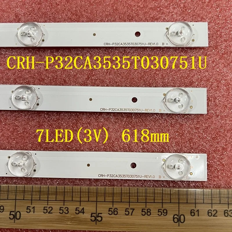LED Strip (3) for BLAUPUNKT 32/133I 32/1330-WB-11 32/133DVD V320BJ7-PE1 B32G136 HWV325BC LC320DXE SF R1 CRH-P32CA3535T030751U