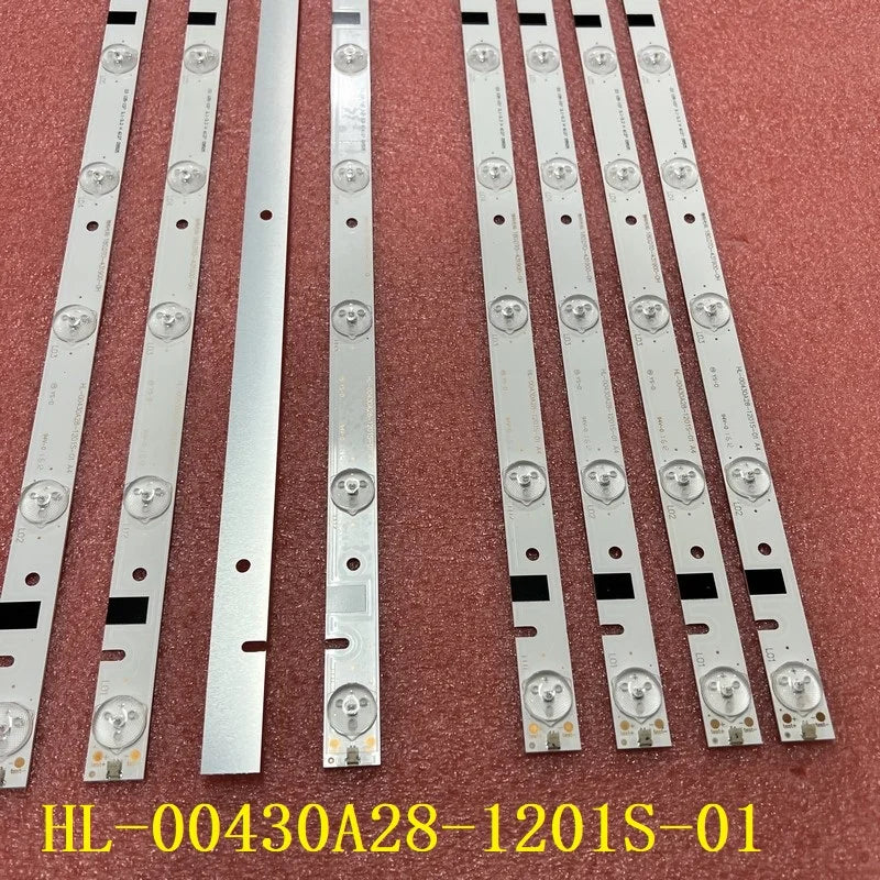 12LED LED Backlight bar For BBK 43LEX-5009 43CF37-T2 CX430DLEDM HL-00430A28-1201S-01 A2 A4