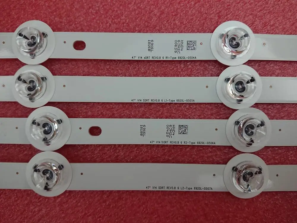LED Backlight Strip For 47LB675V 47LB679V 47LB700V 47LB731V 47LB730V 6920L-0504A 0505A 0506A 0507A 6916L-1816A 1817A 1818A 1819A