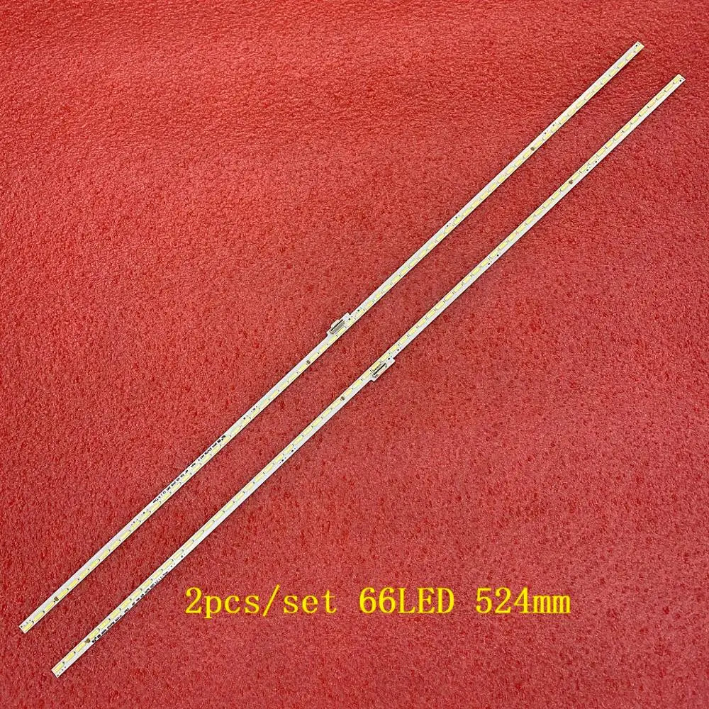 2pcs/set 66LED 534mm LED Backlight Strip for TV 49UH850V 49 V16 ASL 2475 2474 6922L-0194A LC490EQH DJ F1