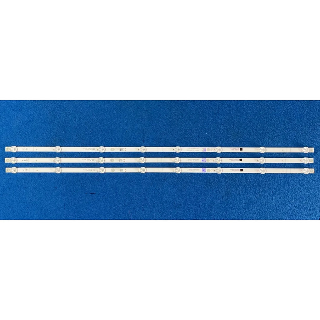 LED Strips  8leds for 4708-K43WDG-A3117N01 K430WDG A3 4708 K43WDG A3117N01 Hyundai Hyled4323nim 3v 780mm