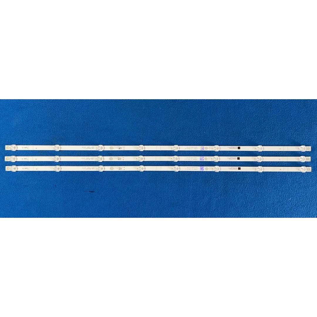 LED Strips  8leds for 4708-K43WDG-A3117N01 K430WDG A3 4708 K43WDG A3117N01 Hyundai Hyled4323nim 3v 780mm