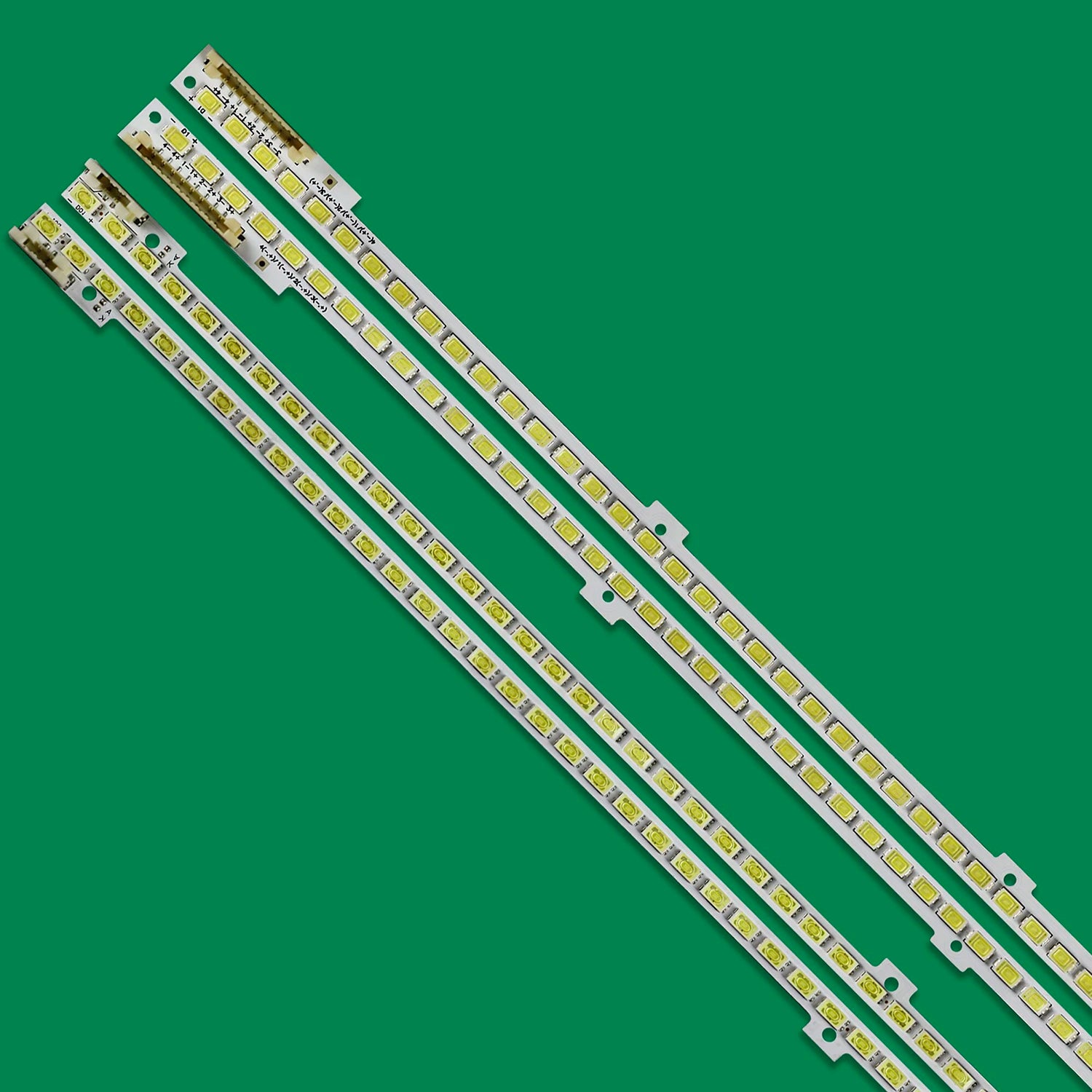 10pcs/5set LED strip For Samsung 46'' TV 2011SVS46-FHD-6.5K LEFT/RIGHT JVL3-460SMB-R1 BN64-01645A UE46D6517 UN46D6400UF