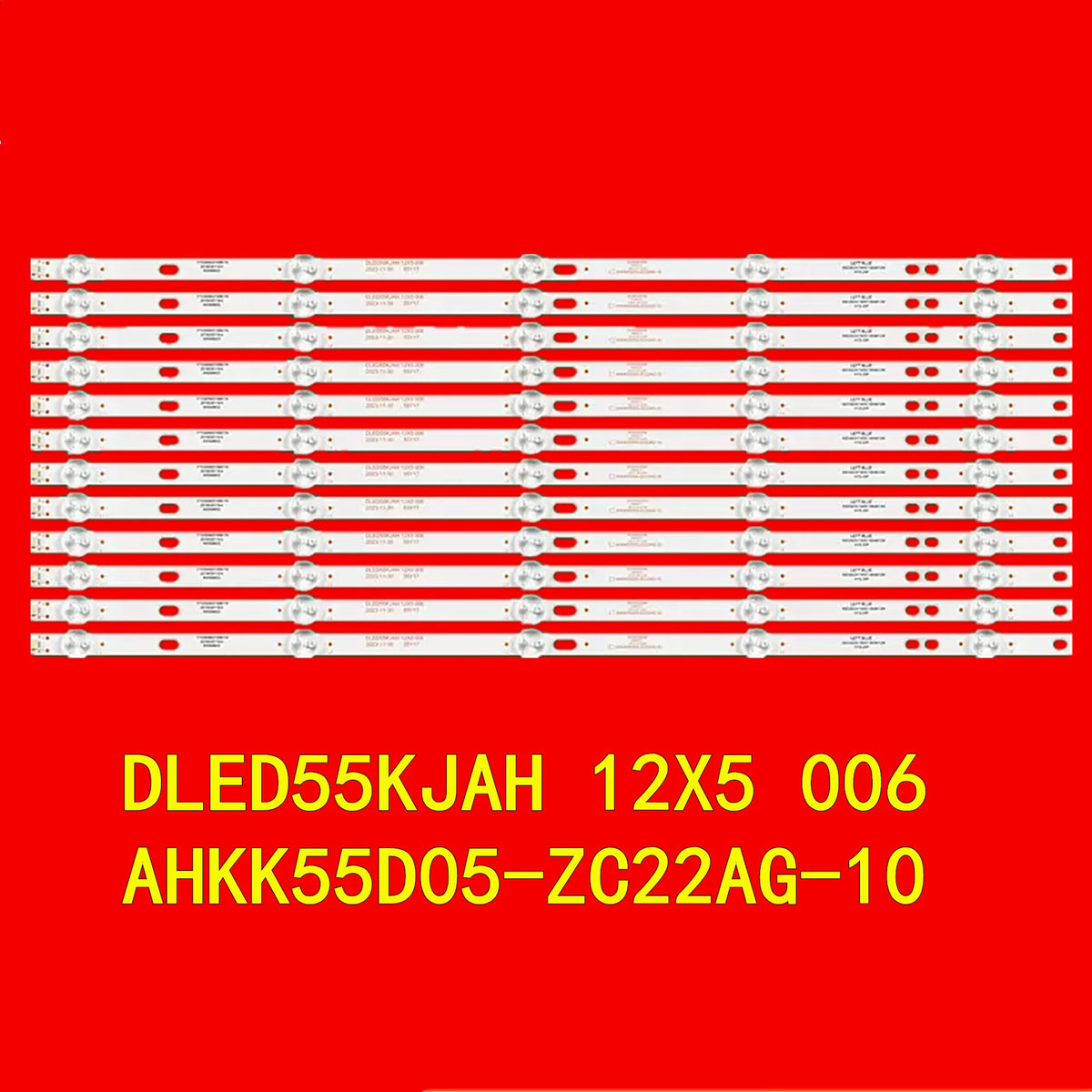 LED TV Backlight Strip for B55U U55V U55S U55W AK55 H55E H55B K55S LED55U60 AHKK55D05-ZC22AG-10 DLED55KJAH 12X5 006