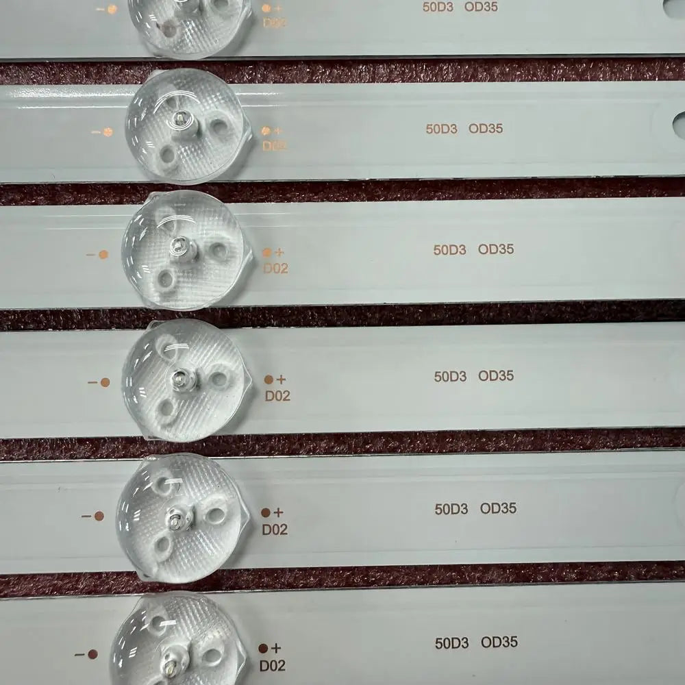 LED Backlight Strip For  TD SYSTEMS K50DLH8US 1.1.09.0000000530 L10B5V2W4 3.2-3.4V