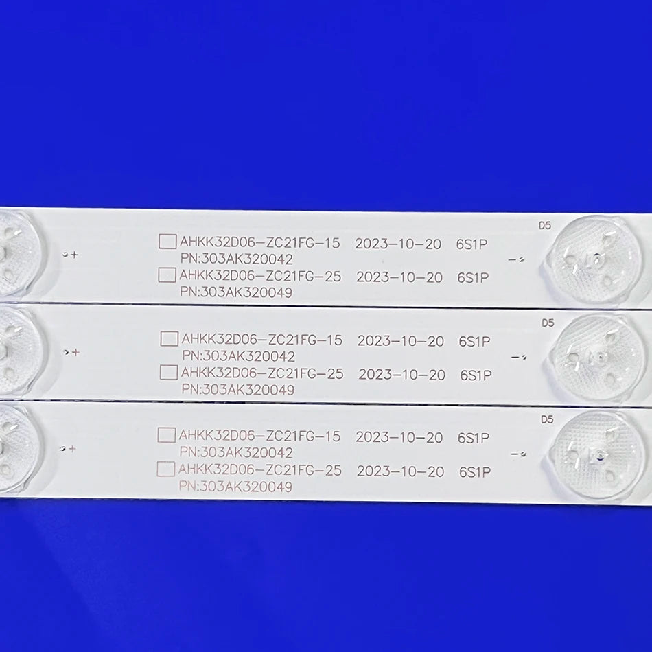 LED Backlight Strip For AHKK32D06-ZC21FG-15 303AK320042 AHKK32D06-ZC21FG-25 303AK320049 Se32hqtm Seiki Se32hd08uk SE32HOTM