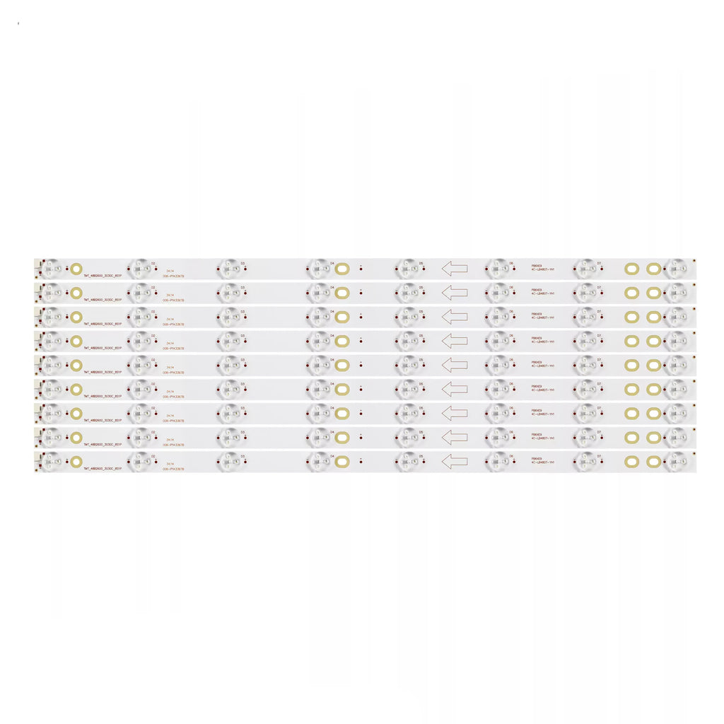 LED Backlight Strip For 48K100 B48A380 LE48M16 LE48D8600 LED48C391 LED48C831Z 4C-LB480T-YH1 TMT_48B2600_3030C_8S1P