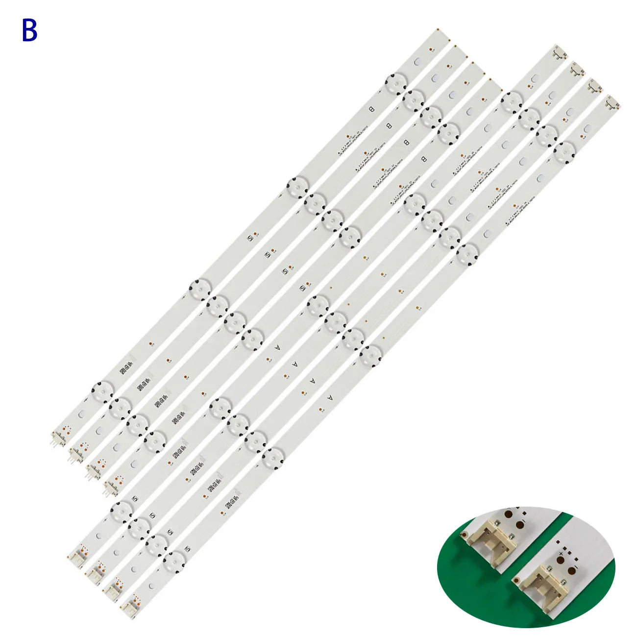 LED strip for 49LG61CH-CK LGE-WICOP-49inch-UHD-REV06-A/B-150710 GAN01-1294A-P1 GAN01-1295A-P1 NC490DGG-SLTLB B A