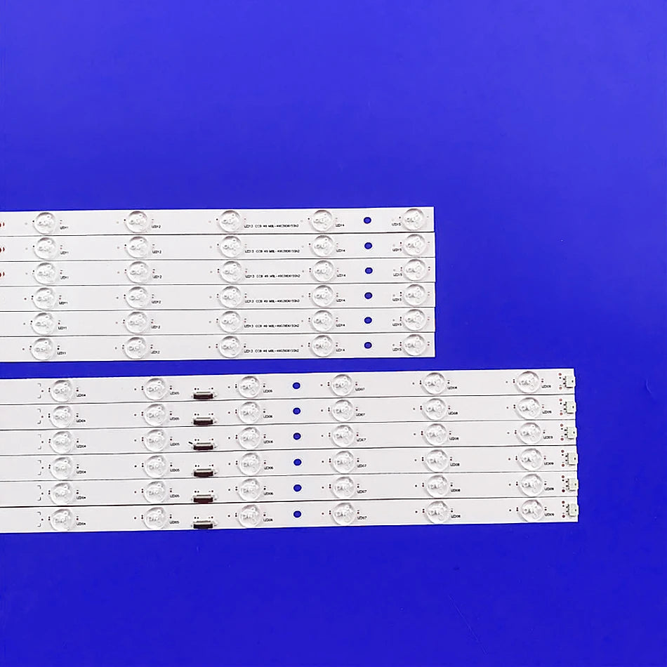 100% New 12pcs/Kit LED Strips for 49 TV 1-984-208-12 E88441CS MBL-49030D615SN0 YD9S049DND01 006S7B KD-49XH9505 KD49XH9505