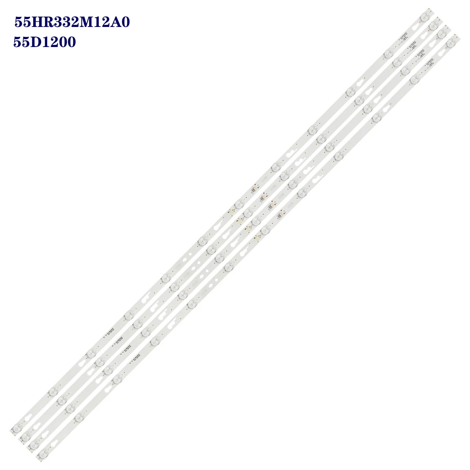 LED Backlight Strips 12LED For 4C-LB550T-HRC PLE-55S09UHD PLE55S09UHD 55PFL5504 55d1200-3x12-3030-lx20180301-v4