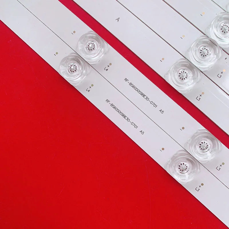 3V/LED LED TV Backlight Strip for 4T-M60Q6CA 4T-C60U6DA 4T-M60Q5CA 4T-K60B7CA RF-BS600009AE30-0601 RF-BS600009BE30-0701 A5