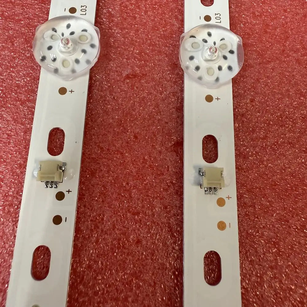 2pcs/set LED Strip 5LED For Vityas32LH0202 Adler32AE7700 Adler32AE90S 31.11.031500071 JL.D32051330-140BS-M_V01
