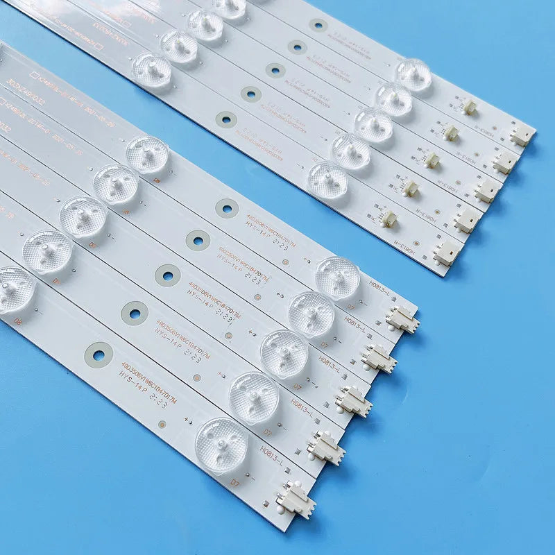 LED Backloight Strip For 5D502 5D503 303XZ490032 303XZ490034 XZ49D12R-ZC21F-01 XZ49D12L-ZC21F-01 AKAI LEA-49K40M LEA-49K40M