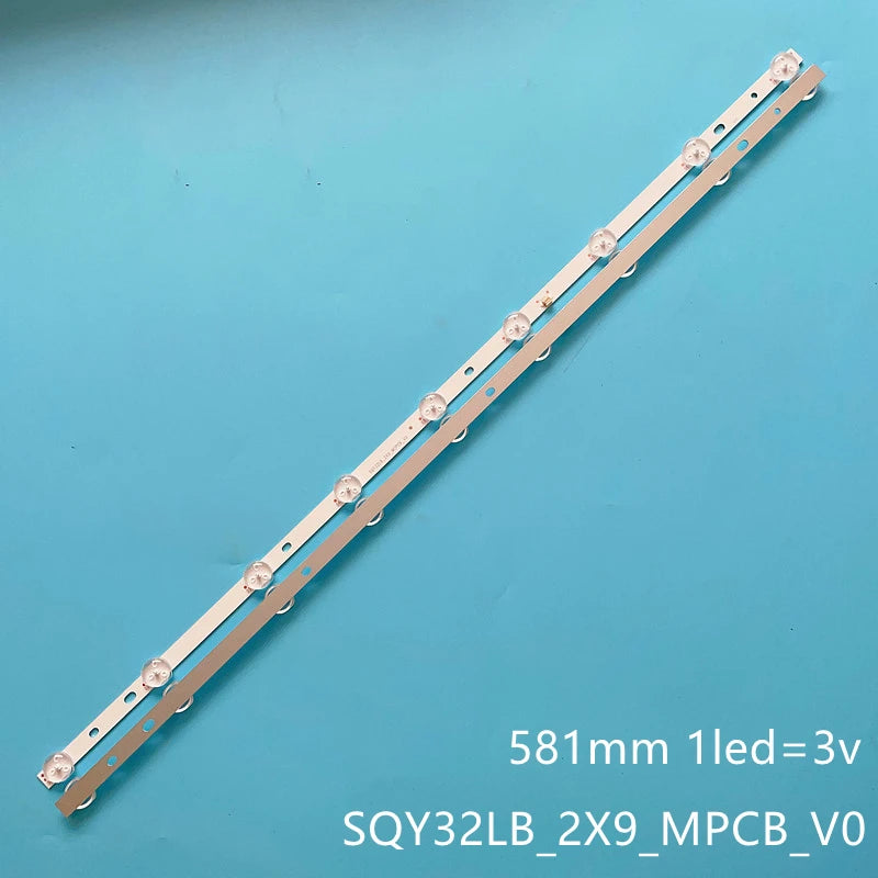 LED Strip For Aiwa aw32b1sm AW32N1SM LED-32DN6T2 32DVB-T/C LHS3205 32S30HA105B SQY32LB_2X9_MCPCB_V0 JL.D32091235-031AS-M