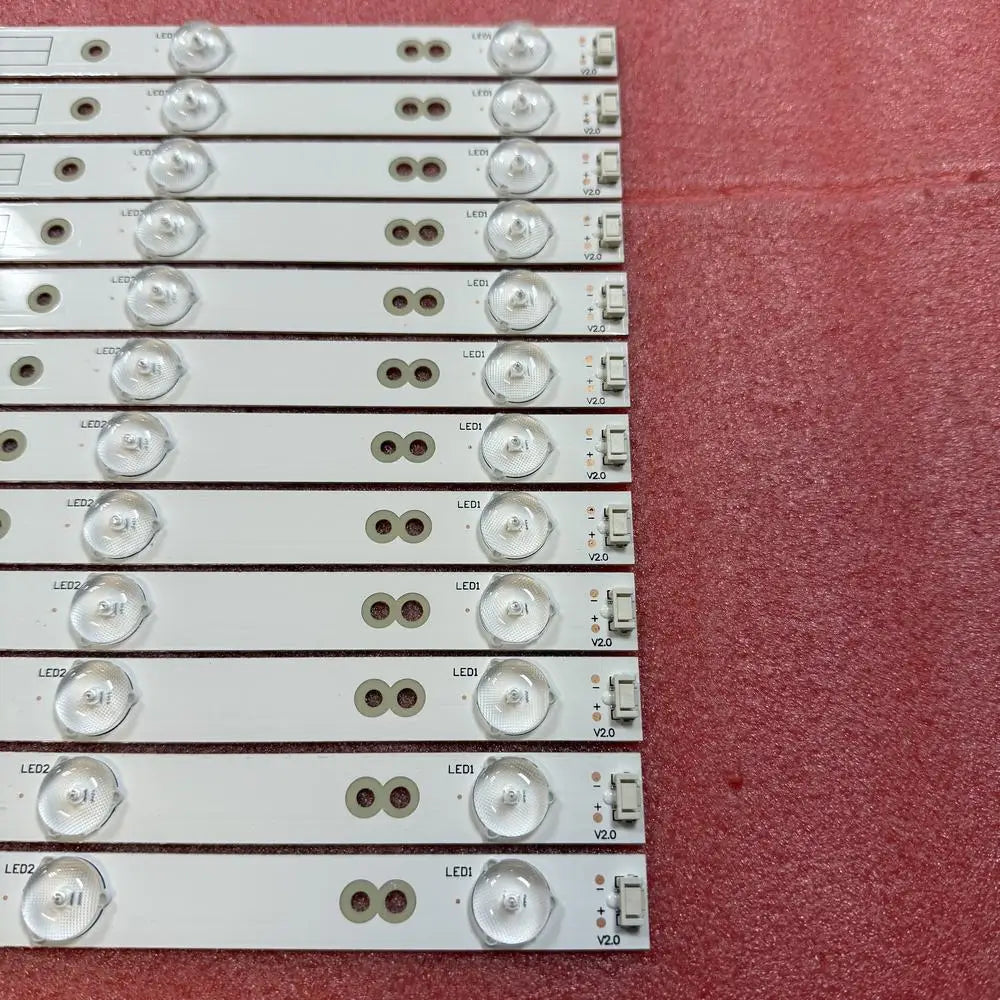 12pcs/set LED Backlight Strip for 50UH5500 50UH5530 5835-W50002-2P00 5800-W50002-0P00 6P10 2P00 6P00 APT-LB14023
