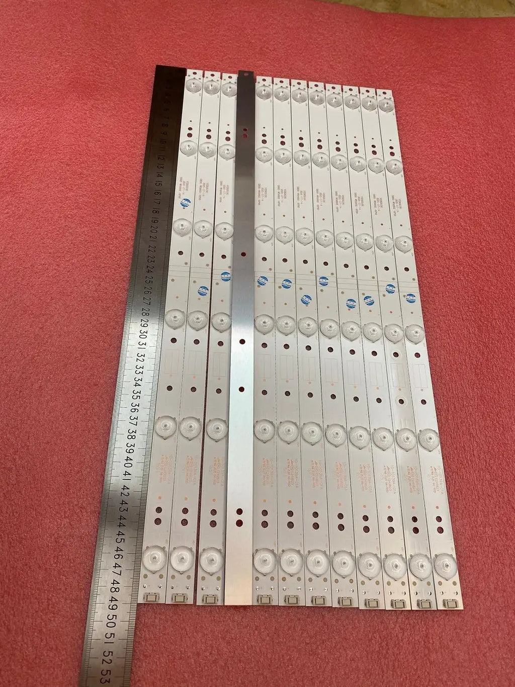 12pcs/set LED Backlight Strip for 50UH5500 50UH5530 5835-W50002-2P00 5800-W50002-0P00 6P10 2P00 6P00 APT-LB14023