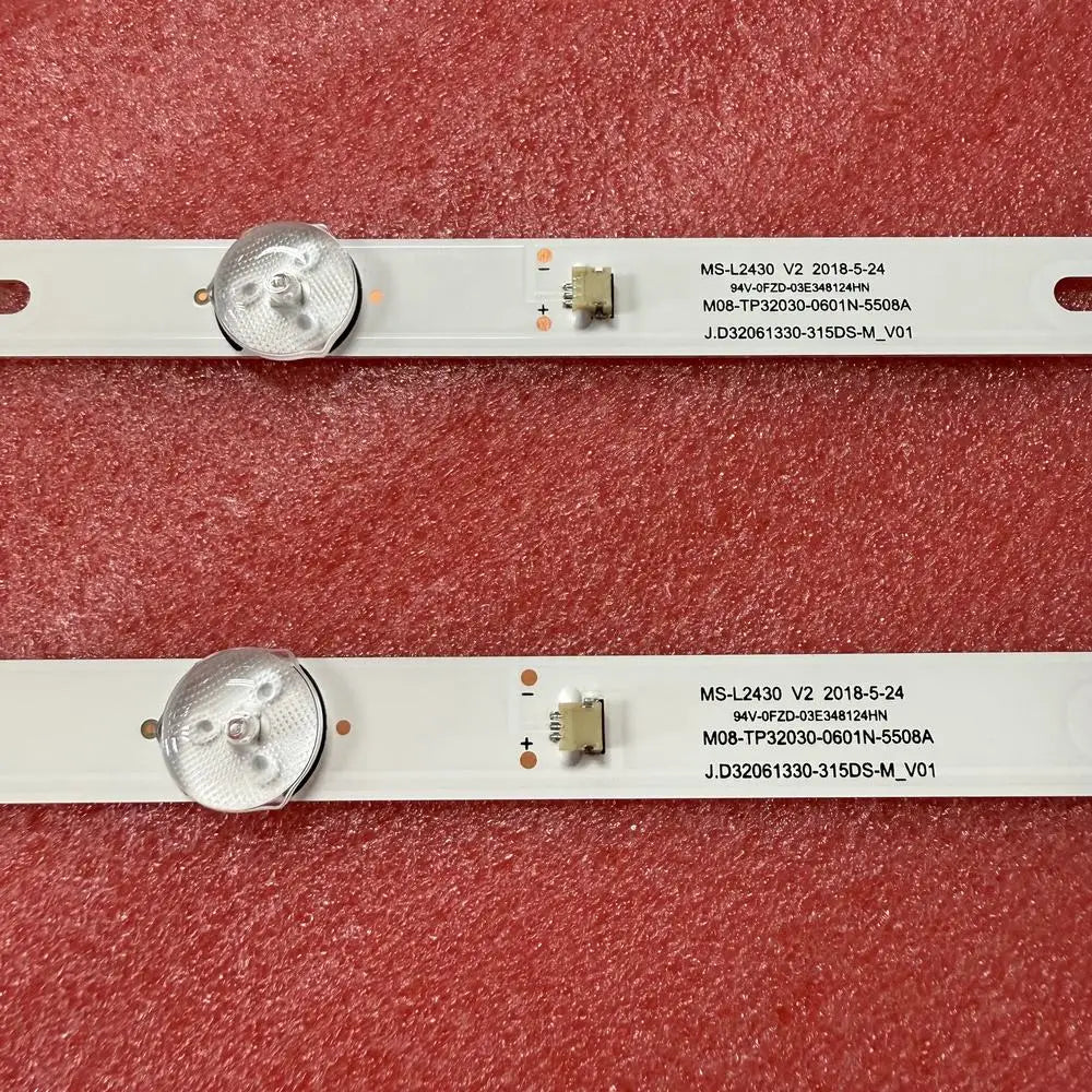 2pcs/set LED Strip for ATV-32SM SI32H 32NE4000 32NE45D5 I-92464 Sp-led32m MS-L2430 JL.D32061330-315DS-M 315AS M08-TP32030-0601N