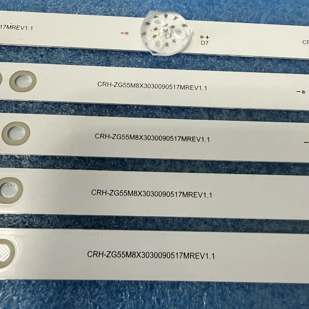 5pcs/set LED Strip for OK ODL 55950UC-TA Element E4AA55R LB-C550-G5N-U-C-9-12 SA55K78A11 BLAUPUNKT 55UBC6000T SBER SDX-55U4123B