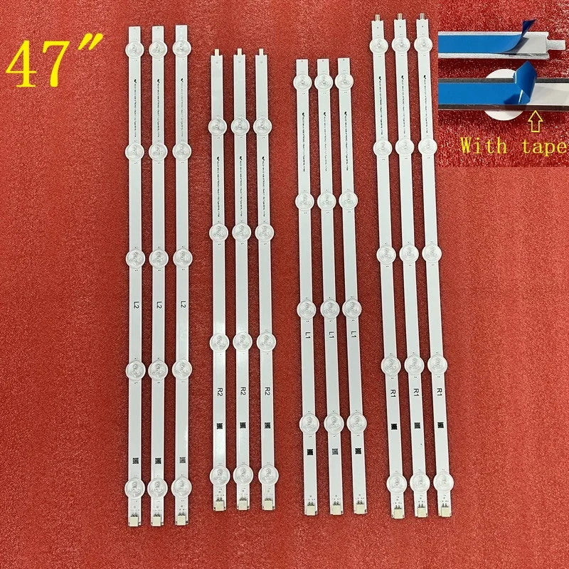 LED Backlight Strip for TV 47LN542Y 47LA6200 47LN5710 47LN5700 47LN5400 47LN5750 47LN5790 6916L-1174A 1175A 1176A 1177A 1259A