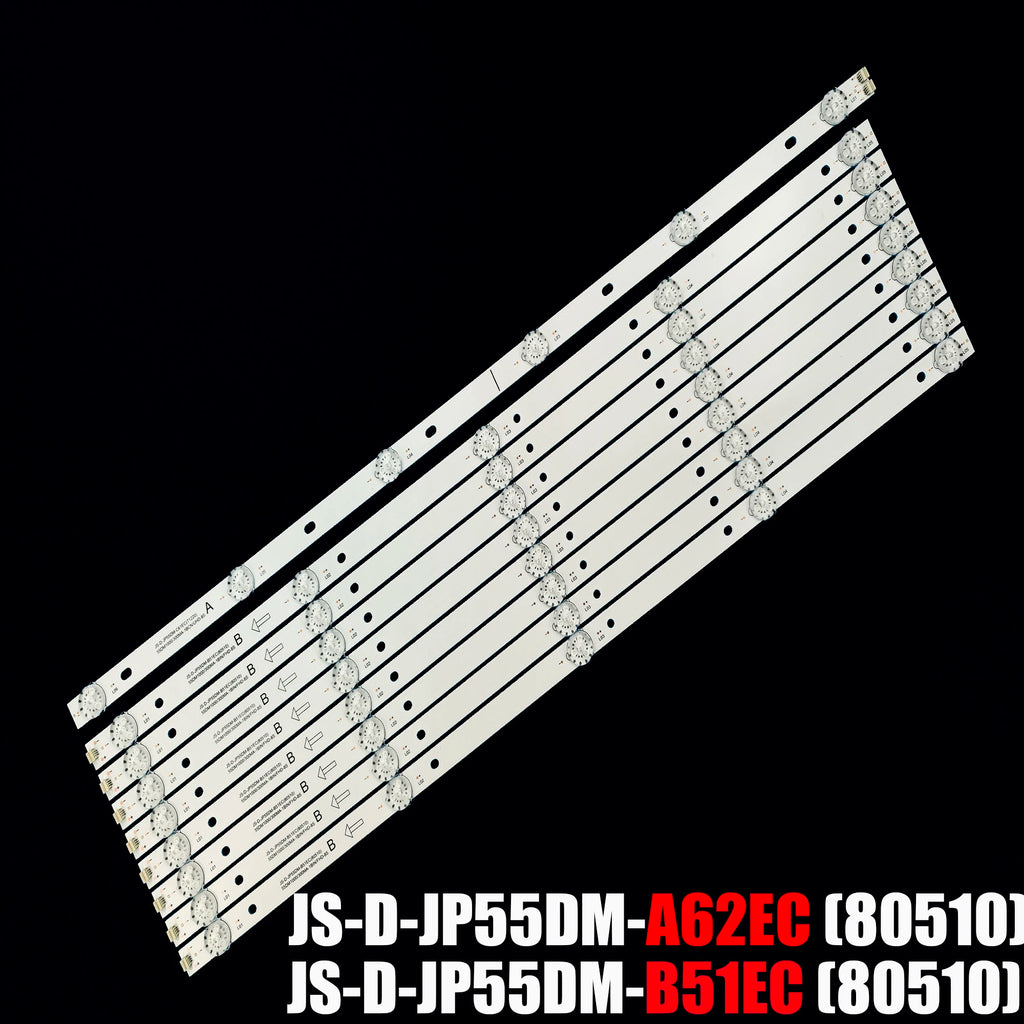 LED Backlight Strip For 300MA-ABIN/FHD 55LEX-8158/UTS2 ND55KS4000 55UHDT2SMH AKTV5534 JS-D-JP55DM-B51EC ND55K4000