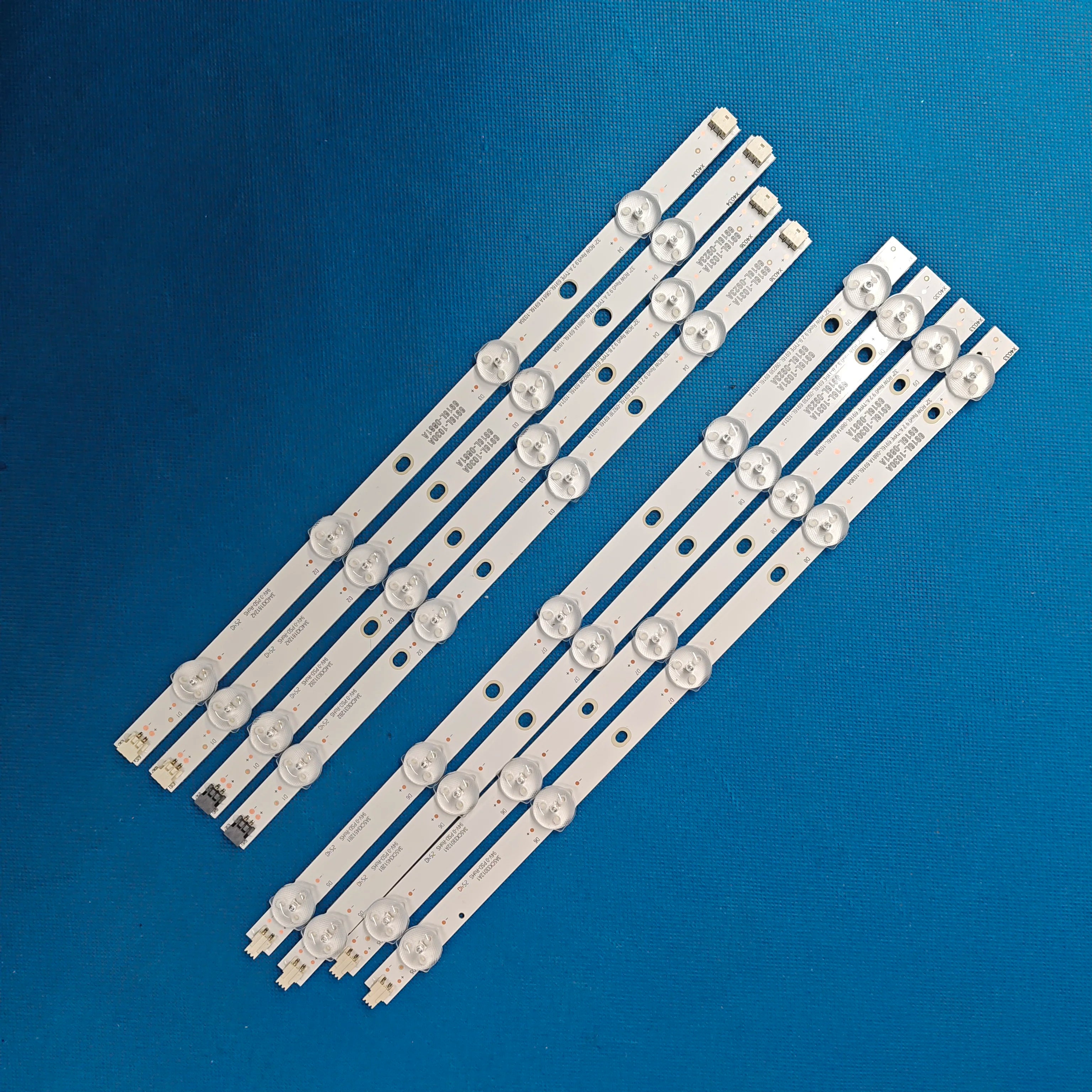 4pcs/set LED Backlight Strip for 32PFL3507 32LM340T 32PHG4900 LE32D1352 LE32H1461 32LM3400 32LS3400 6916L-1030A 6916L-1031A