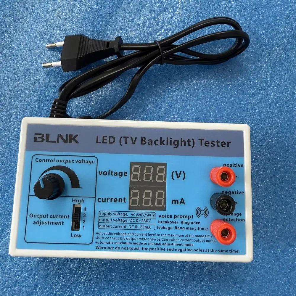 LED Back Light Strip LED Tester Output 0-230V Supply Voltage: 220V for Repair 22inch-75inch TV