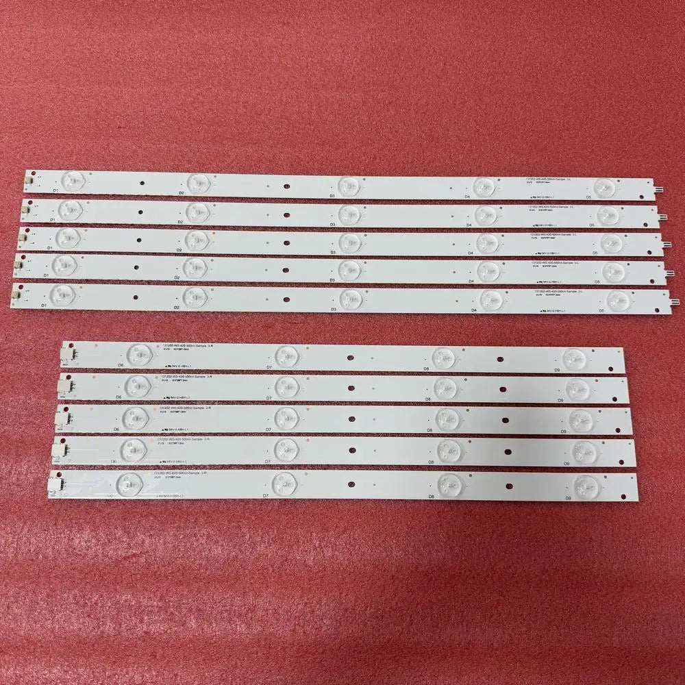 LED Backlight Strip 9LED For Panasonic TC-42AS610B TC-42AS610L TC-42AS610 131202-WS-420-500nit-Sample 3-L/R