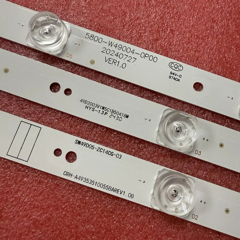 LED Strip For TOSHIBA 49U7750VQ APT-LB17051 Skyworth 49G6 SW49D05-ZC14CG-03 5800-W49004-0P00 CRH-A49353510055BAREV1.0B