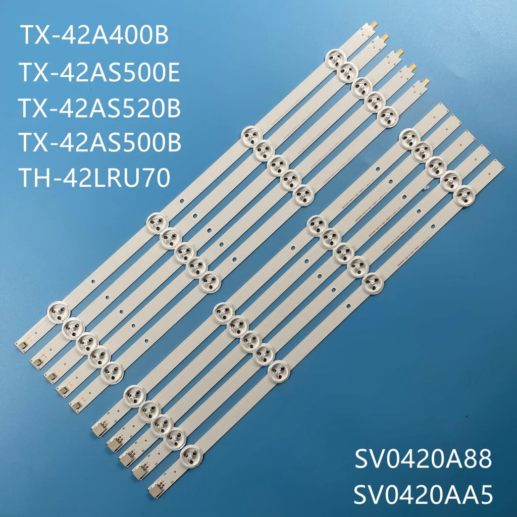 LED Backlight strip 8 lamp NEW For 42AS520B ASR600 SV0420AA5 SV0420A88 LC420DUE FG TX-42AS500 42A400B V42FWSD01 09TH-42LFE7U