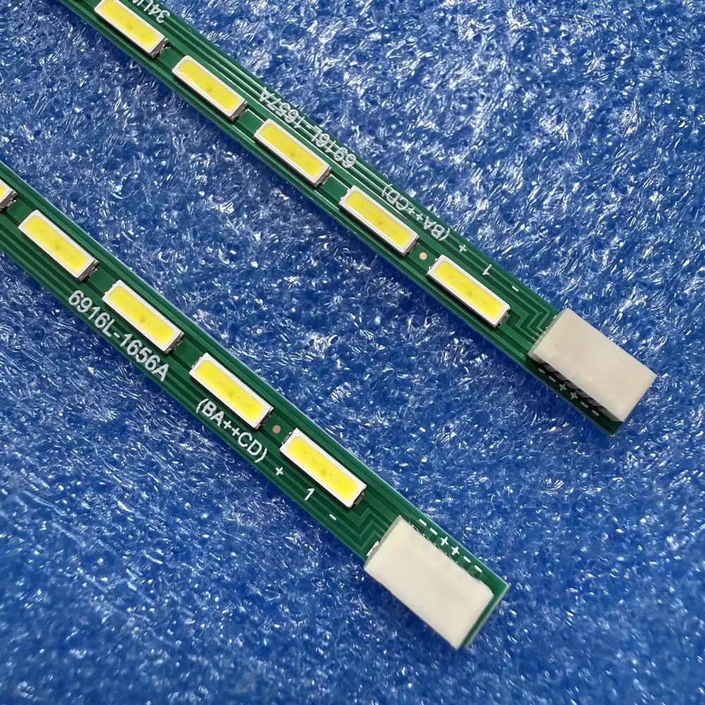 2pcs/set LED Backlight Strip for 34WK500 34UM59 L R 34WK500-P