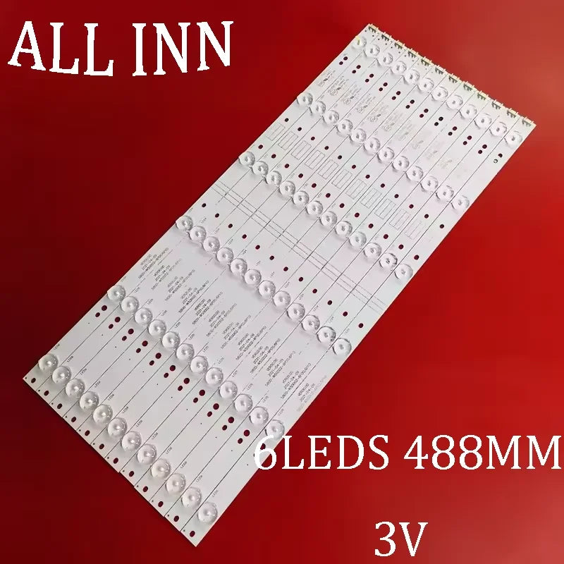 12pcs LED Backlight for KukaibU50 50U2 LCD TV 5800-W50002-2P00 5800 W50002 50UH6070 50UH6080 50UH5500 50UH5530 50uh5500ua