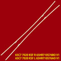 LED Backlight strip for TCL 65c7 7020 KSF R/L 65HR710S76A0 B0 V1 4C-LB6576-HR01K 02K