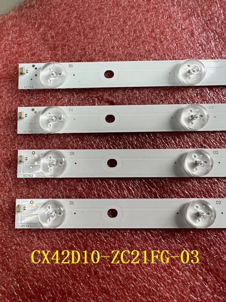 LED backlight strip For BBK 42LEX-5037 CX42D10-ZC21FG-03 CX416M03 CX420DLEDM LE-4219H V420HJ2-P01 F42C7000E 42CF19-T2