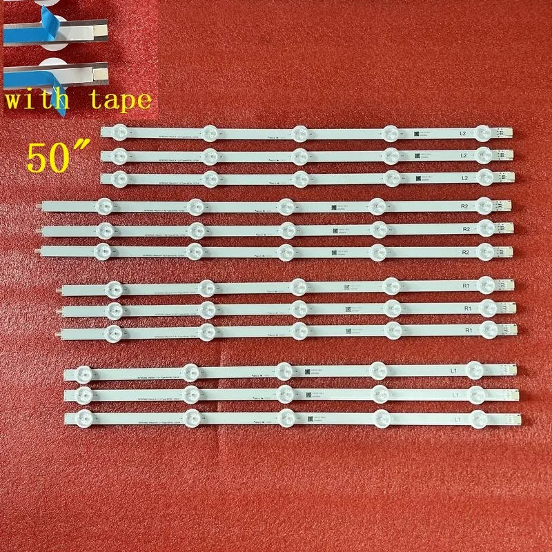LED Backlight Strip for TV 50LA620V 50LA6200-UA 50LN5100 50LN5700 50LN5600 50LN5400 LC500DUE-SFR2 6916L-1241A 1272A 1273A 1276A