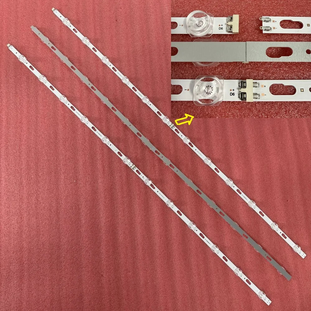 LED Strip for  UE50AU7175U GU50AU7199U UE50CU7172U UE50AU7192U UE50AU7500U UE50AU7172U UE50AU7100U 30-50-0D23-3x12-966x12.5