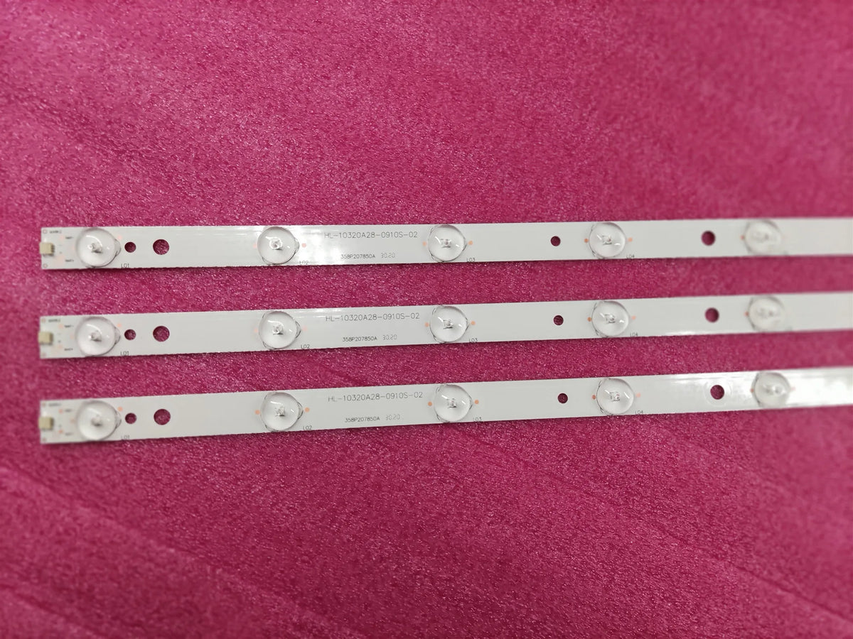 1lot=3pieces 9lamps for B2232 LED32HD320 led backlight HL-10320A28-0901S-02 358P207850B B32A147 B2232 B32A14 B32A147TCHD