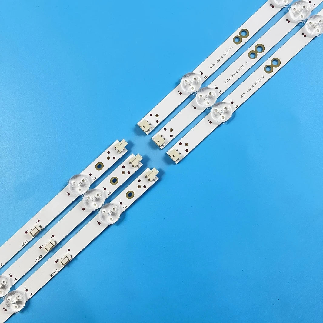 LED Backlight strip For Skyworth  APT-LB17076-43-1.3 43E2A 43F5 43X6 43G2A 43K5C 43E382W RDL430WY(BD0-100) HV430FHB-N10