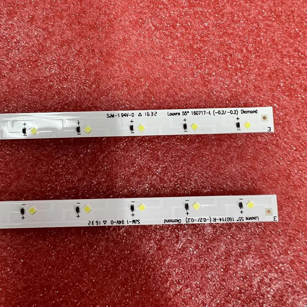 LED Backlight Strip For Samsung UE55K5102 UE55K5100 LOUVRE 55' 160714-L R BN96-39732A 39733A V6LF_550SFA 550SFB_LED37