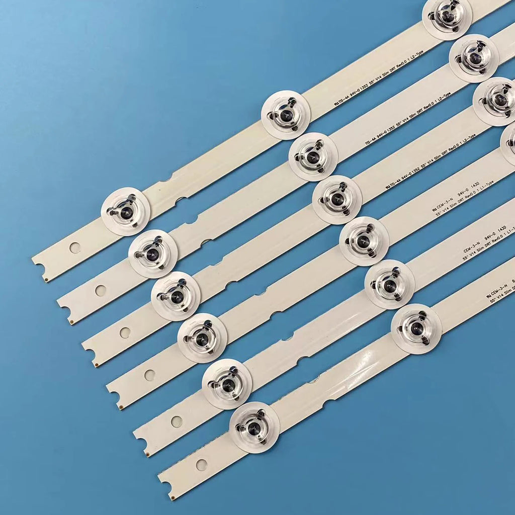 6916l-1629A LED Backlight strip For 55" TV 6916L-1630A 6916l-1741A 6916L-1743A V14 SLIM DRT 55LB7200 LC550DUH PG F1 55LB670V