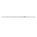 580mm 6V LED Backlight strip for POLARLINE 32LH7010T 32PL54TC  32HR330M06AA V5 CY 2*6-3030-300MA-36V 32DN 6*2