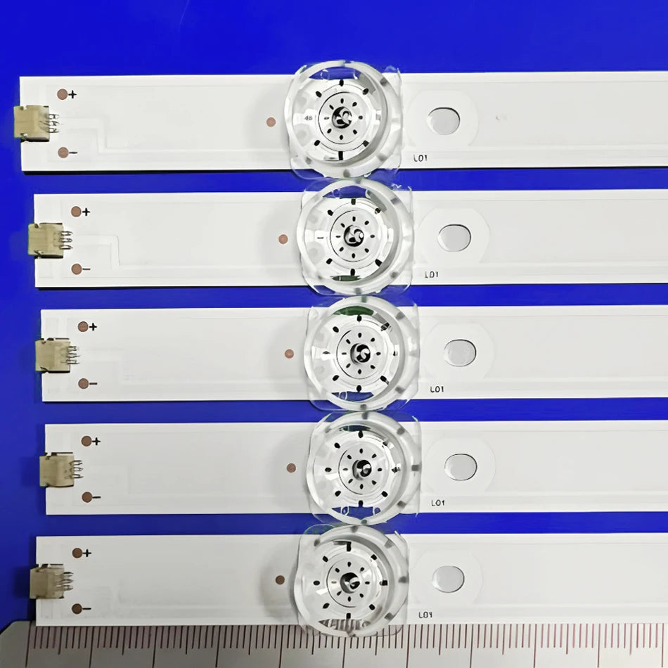 5pcs LED Backlight strip For HISENSE B5506UHB B5506UHD HIGHONE HI5506UHD-MM JL.D55091330-315CS-M_V01 JL.D55091330-315AS-M-V01