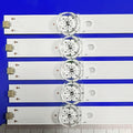 5pcs LED Backlight strip For HISENSE B5506UHB B5506UHD HIGHONE HI5506UHD-MM JL.D55091330-315CS-M_V01 JL.D55091330-315AS-M-V01