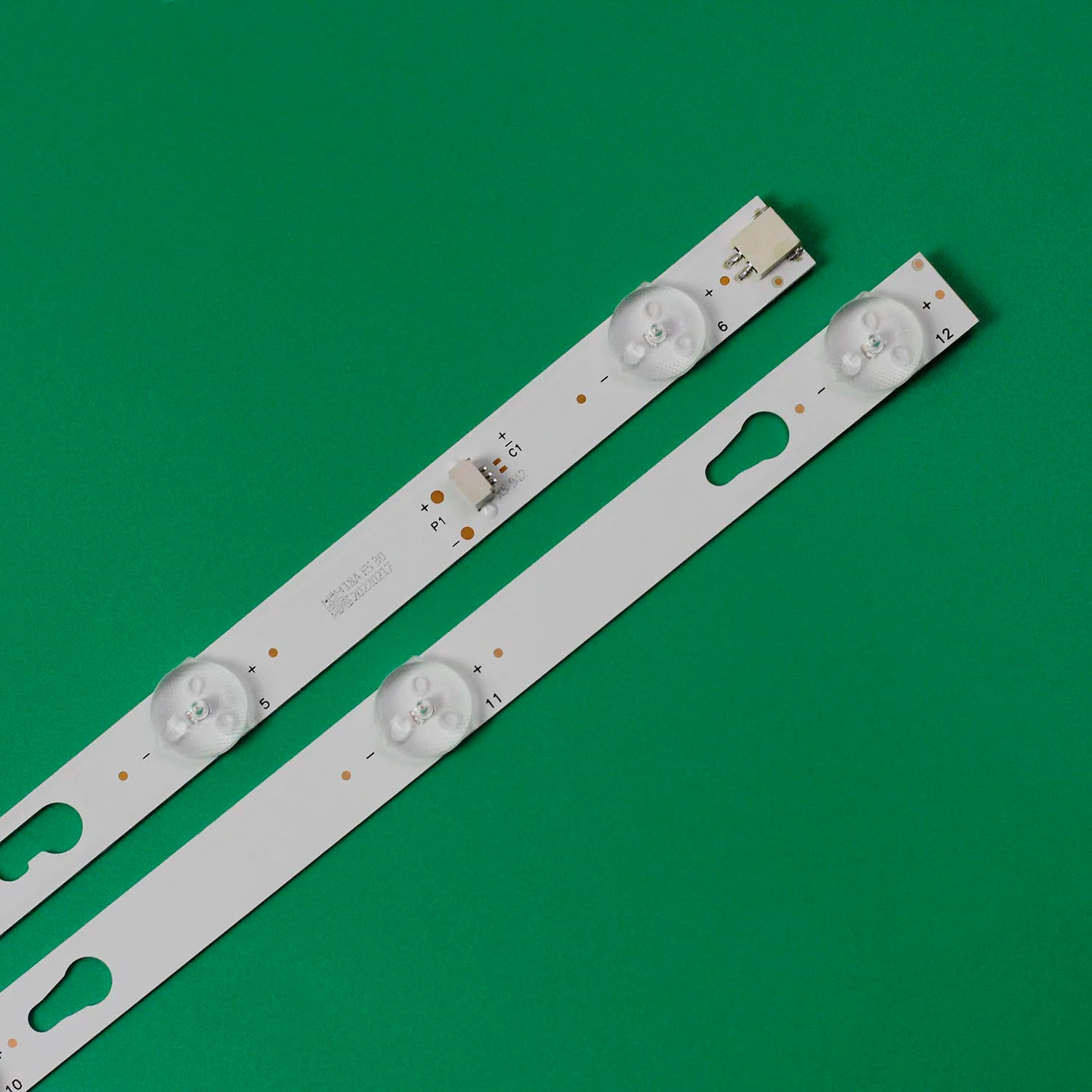 LED Backlight Strips 12LED For 4C-LB550T-HRC PLE-55S09UHD PLE55S09UHD 55PFL5504 55d1200-3x12-3030-lx20180301-v4