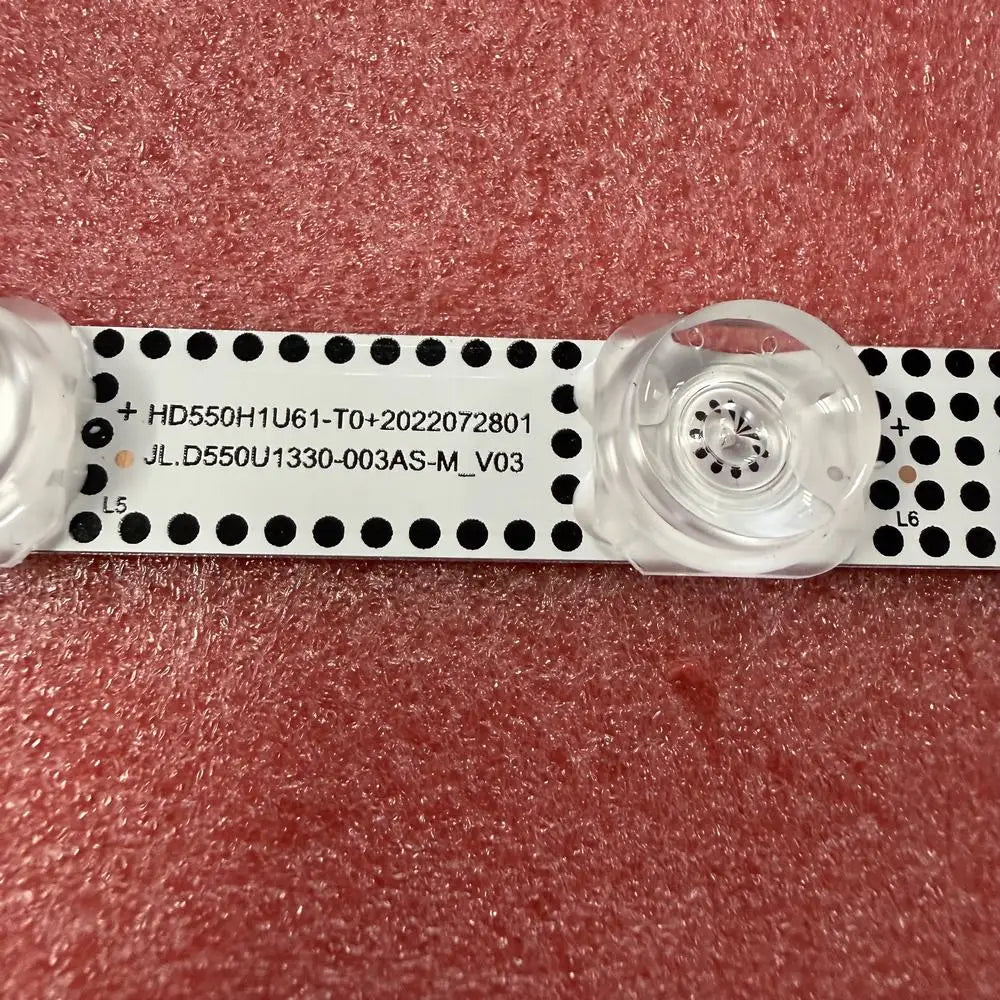 LED Backlight Bar for 55A6KV 55A65K 55A65KV 55A55K 55E3G 55E3H 55V1F-R 55V1K-R 55V1K-M/S HD550H1U61-T0 JL.D550U1330-003AS-M_V03