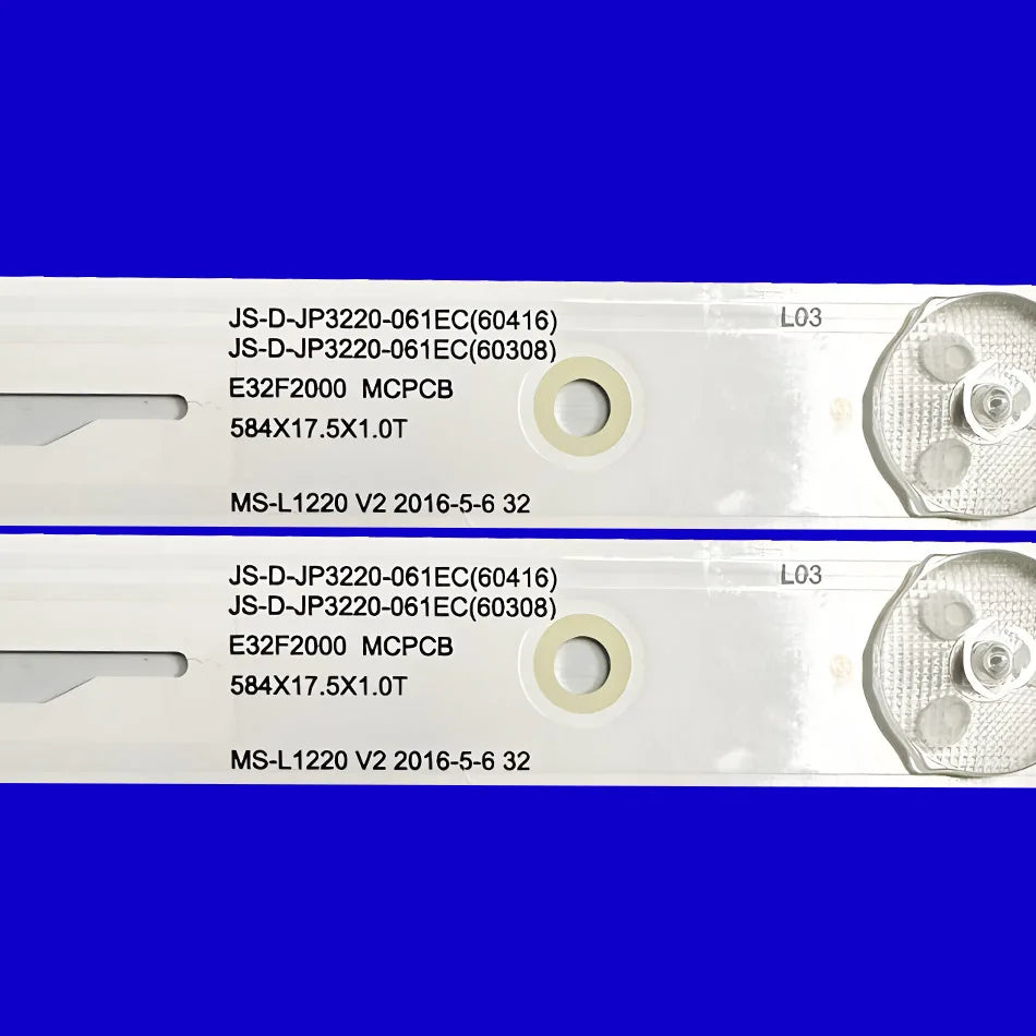 LED Backlight Strip For AKAI AKTV3222 AKTV3212 AKTV3216 DU32-1000 ST3151A05-9 VER 2.1 E32-0A35 JS-D-JP3220-061EC E32F2000 MCPCB