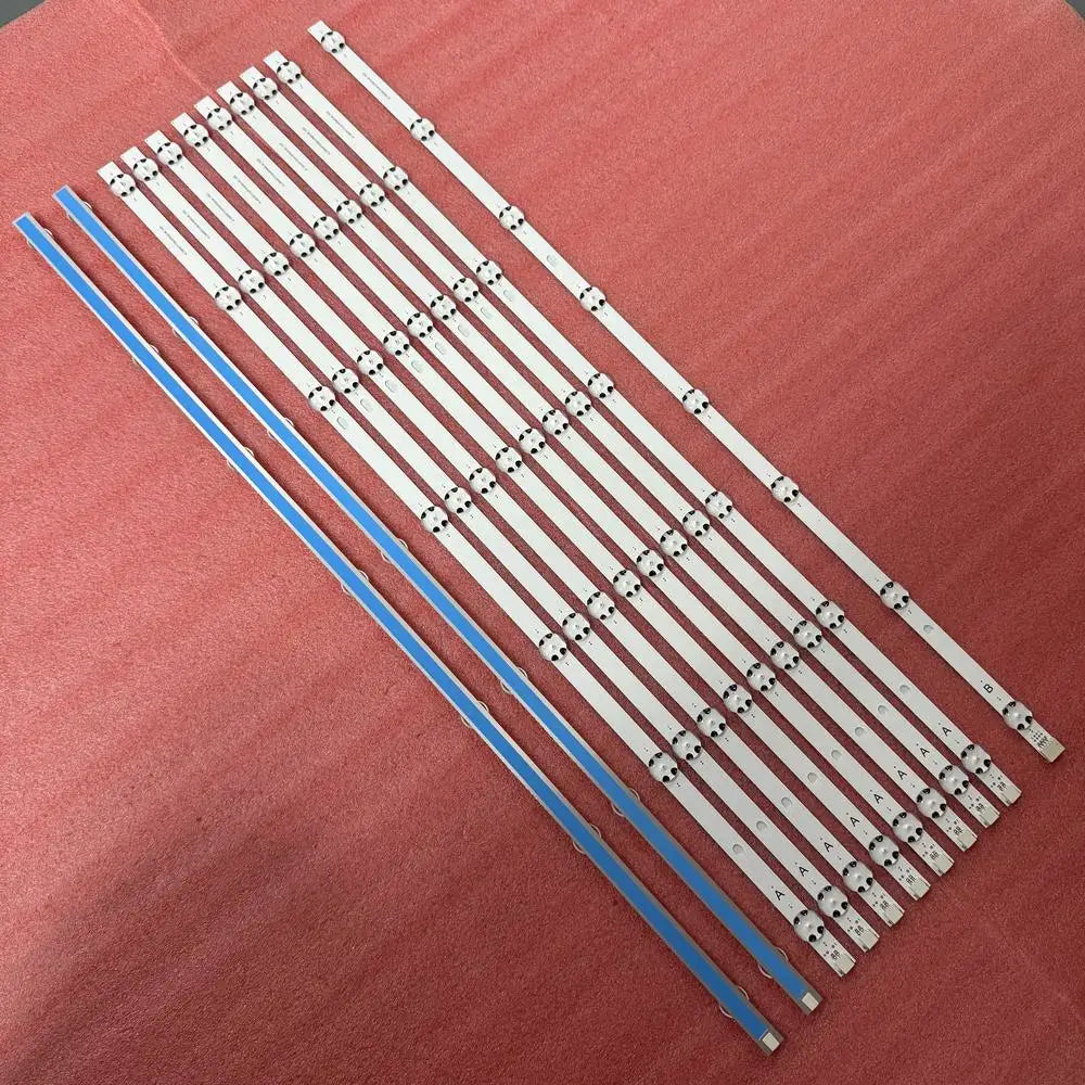 11pcs/set LED backlight strip for ATRON AT65-1905UHD Vestel 65UD8800T VES650QNTB-2W-U12