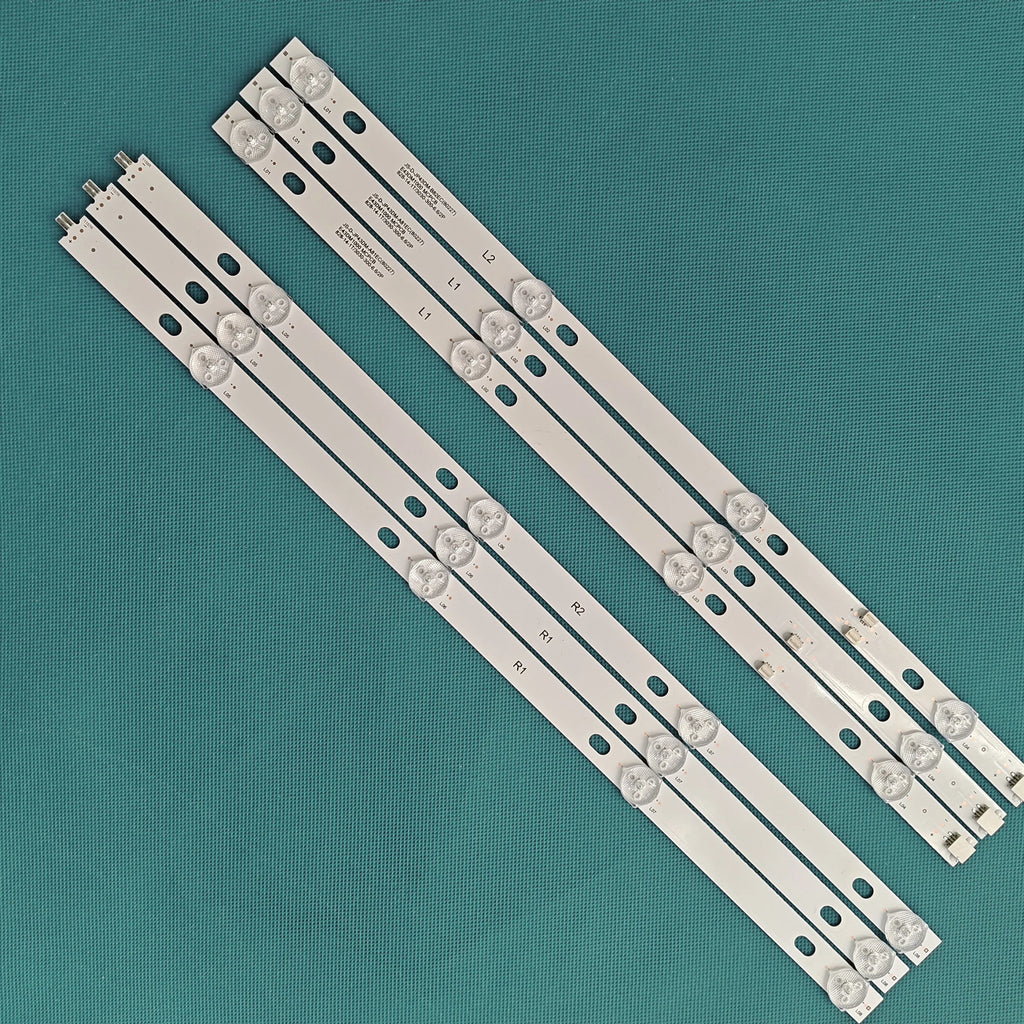 LED Backlight strip 8 lamp  43LEM-1043/FTS2C 43LEM-5043/FTS2C 43LEX-5058/FT2C JS-D-JP43DM-A81EC B82EC E43DM1000 MCPCB