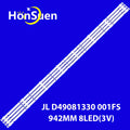 New 4pcs LED RF AZ490E30 0801S 10 A5 A4 Shine On M08 SL49030 0801 0801N JL D49081330 001ES M 001BS 001FS 49S367BF TH 49GX650K